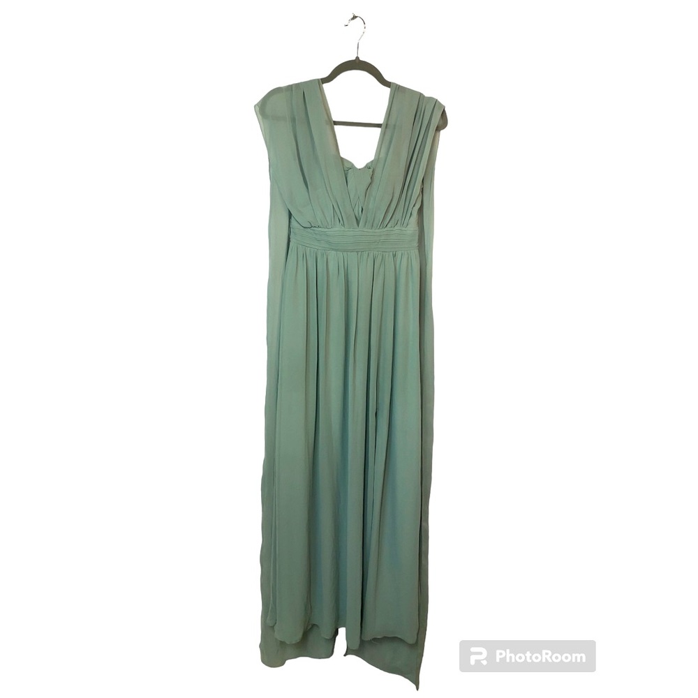 Birdy Gray Women’s Dress Formal Sage Bridal Maxi Strapless Prom